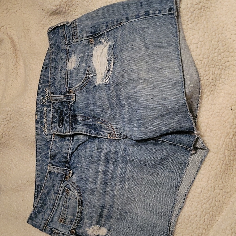 American eagle size 8 jean shorts